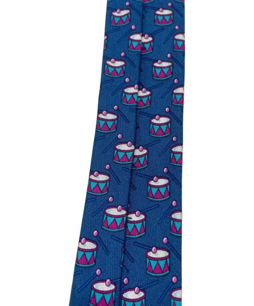 HERMES（エルメス）HERMES (エルメス) ネクタイ ネイビー サイズ:FREEの古着・服飾アイテム