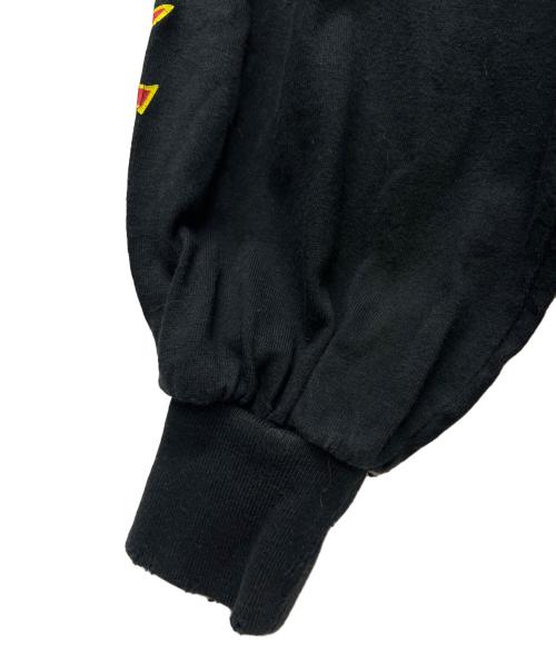 BALENCIAGA（バレンシアガ）BALENCIAGA (バレンシアガ) メタルオーバーサイズロングスリーブTシャツ ブラック サイズ:Ｌの古着・服飾アイテム