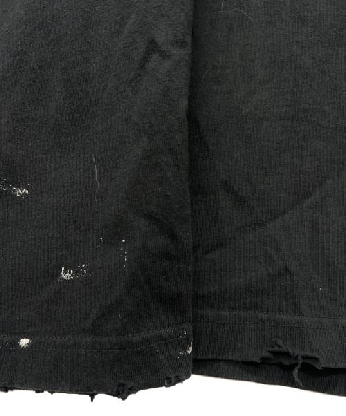 BALENCIAGA（バレンシアガ）BALENCIAGA (バレンシアガ) メタルオーバーサイズロングスリーブTシャツ ブラック サイズ:Ｌの古着・服飾アイテム