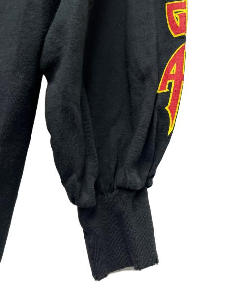 BALENCIAGA（バレンシアガ）BALENCIAGA (バレンシアガ) メタルオーバーサイズロングスリーブTシャツ ブラック サイズ:Ｌの古着・服飾アイテム