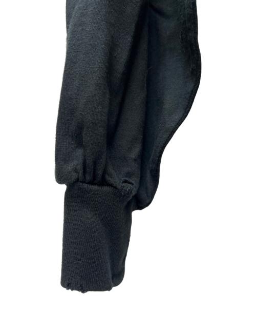 BALENCIAGA（バレンシアガ）BALENCIAGA (バレンシアガ) メタルオーバーサイズロングスリーブTシャツ ブラック サイズ:Ｌの古着・服飾アイテム