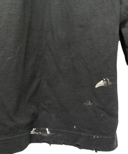 BALENCIAGA（バレンシアガ）BALENCIAGA (バレンシアガ) メタルオーバーサイズロングスリーブTシャツ ブラック サイズ:Ｌの古着・服飾アイテム