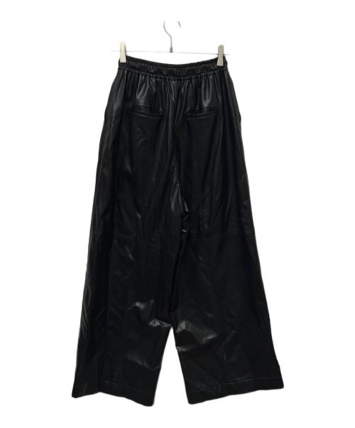 PRANK PROJECT（プランクプロジェクト）PRANK PROJECT (プランクプロジェクト) フェイクレザーパンツ ブラック サイズ:38の古着・服飾アイテム