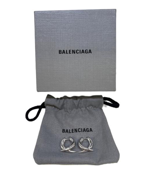 BALENCIAGA（バレンシアガ）BALENCIAGA (バレンシアガ) ピアス シルバーの古着・服飾アイテム