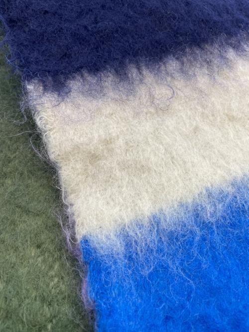 LOEWE（ロエベ）LOEWE (ロエベ) モヘアマフラー マルチカラーの古着・服飾アイテム