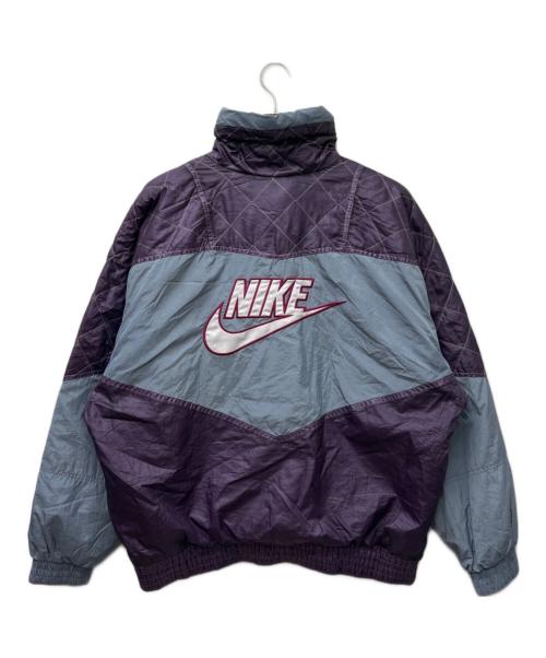 NIKE（ナイキ）NIKE (ナイキ) ブルゾン ブルー×パープル サイズ:XXＬの古着・服飾アイテム