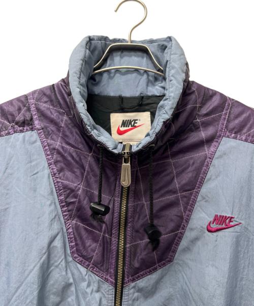 NIKE（ナイキ）NIKE (ナイキ) ブルゾン ブルー×パープル サイズ:XXＬの古着・服飾アイテム