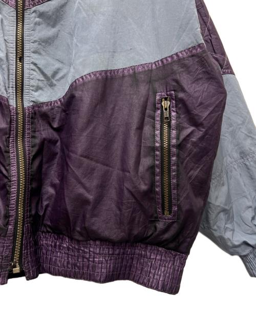 NIKE（ナイキ）NIKE (ナイキ) ブルゾン ブルー×パープル サイズ:XXＬの古着・服飾アイテム