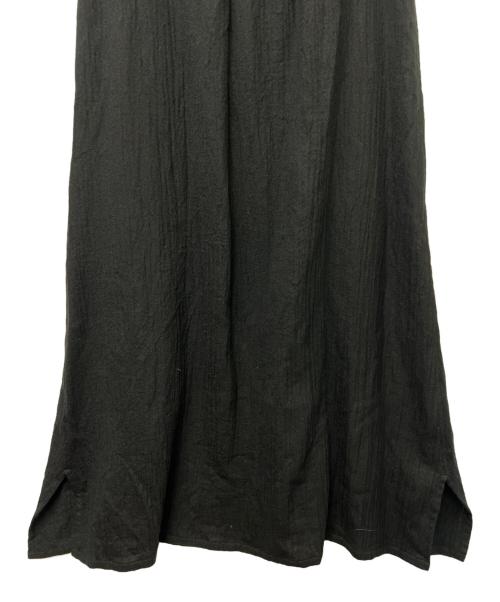 Y's（ワイズ）Y's (ワイズ) ノースリーブワンピース ブラック サイズ:２の古着・服飾アイテム