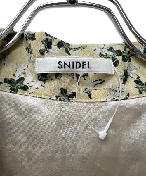 Snidel（スナイデル）Snidel (スナイデル) バリエプリントナローワンピ イエロー サイズ:０の古着・服飾アイテム