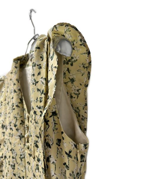 Snidel（スナイデル）Snidel (スナイデル) バリエプリントナローワンピ イエロー サイズ:０の古着・服飾アイテム