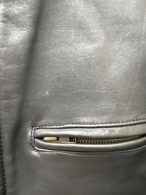 HARLEY-DAVIDSON（ハーレーダビッドソン）HARLEY-DAVIDSON (ハーレーダビッドソン) ライダースジャケット ブラック サイズ:４２の古着・服飾アイテム