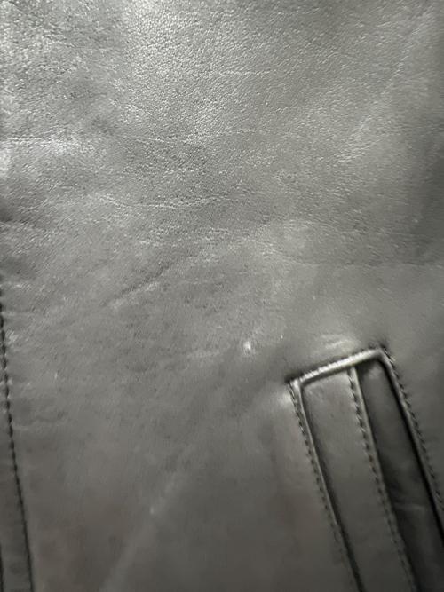 HARLEY-DAVIDSON（ハーレーダビッドソン）HARLEY-DAVIDSON (ハーレーダビッドソン) ライダースジャケット ブラック サイズ:４２の古着・服飾アイテム