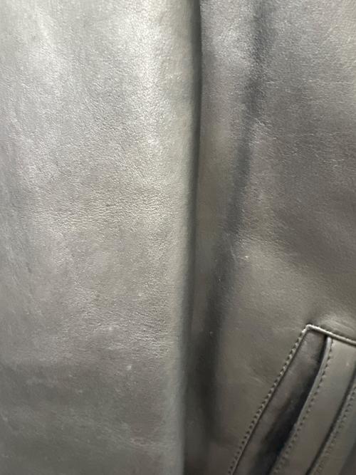 HARLEY-DAVIDSON（ハーレーダビッドソン）HARLEY-DAVIDSON (ハーレーダビッドソン) ライダースジャケット ブラック サイズ:４２の古着・服飾アイテム