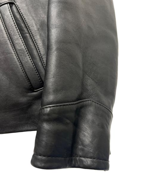 HARLEY-DAVIDSON（ハーレーダビッドソン）HARLEY-DAVIDSON (ハーレーダビッドソン) ライダースジャケット ブラック サイズ:４２の古着・服飾アイテム