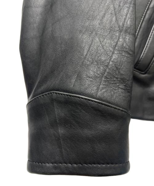 HARLEY-DAVIDSON（ハーレーダビッドソン）HARLEY-DAVIDSON (ハーレーダビッドソン) ライダースジャケット ブラック サイズ:４２の古着・服飾アイテム