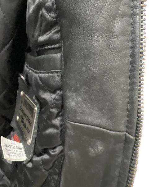 HARLEY-DAVIDSON（ハーレーダビッドソン）HARLEY-DAVIDSON (ハーレーダビッドソン) ライダースジャケット ブラック サイズ:４２の古着・服飾アイテム