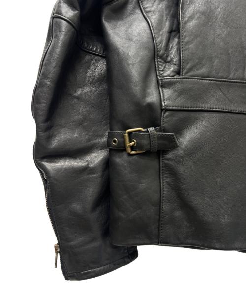 HARLEY-DAVIDSON（ハーレーダビッドソン）HARLEY-DAVIDSON (ハーレーダビッドソン) ライダースジャケット ブラック サイズ:４２の古着・服飾アイテム