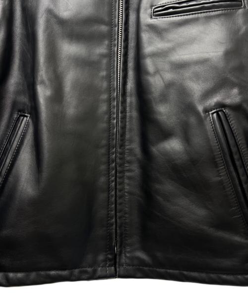 Schott（ショット）Schott (ショット) シングルライダースジャケット ブラック サイズ:４０の古着・服飾アイテム
