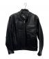 Schott（ショット）の古着「シングルライダースジャケット」｜ブラック