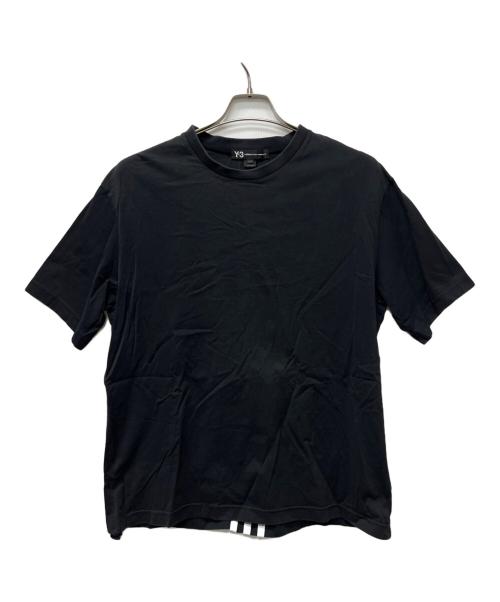 Y-3（ワイスリー）Y-3 (ワイスリー) 半袖カットソー ブラック サイズ:Ｍの古着・服飾アイテム
