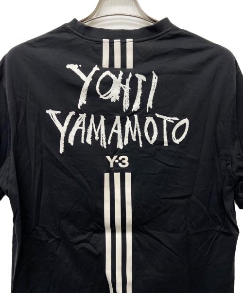 Y-3（ワイスリー）Y-3 (ワイスリー) 半袖カットソー ブラック サイズ:Ｍの古着・服飾アイテム