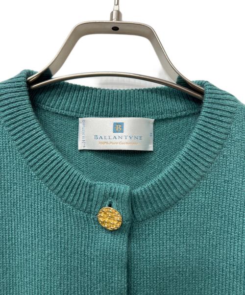 BALLANTYNE（バランタイン）BALLANTYNE (バランタイン) 厚手カーディガン グリーン サイズ:４０の古着・服飾アイテム