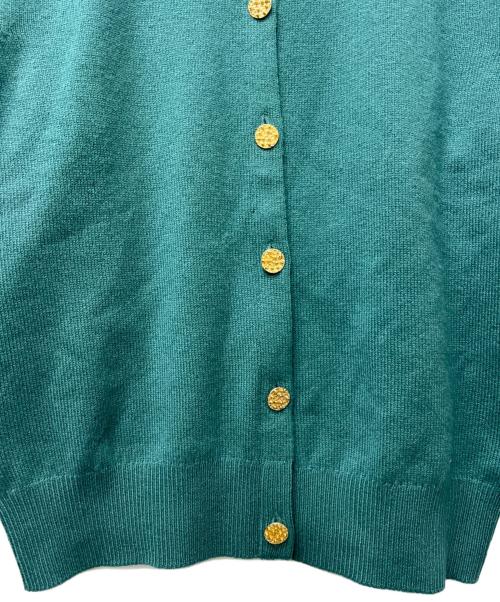 BALLANTYNE（バランタイン）BALLANTYNE (バランタイン) 厚手カーディガン グリーン サイズ:４０の古着・服飾アイテム