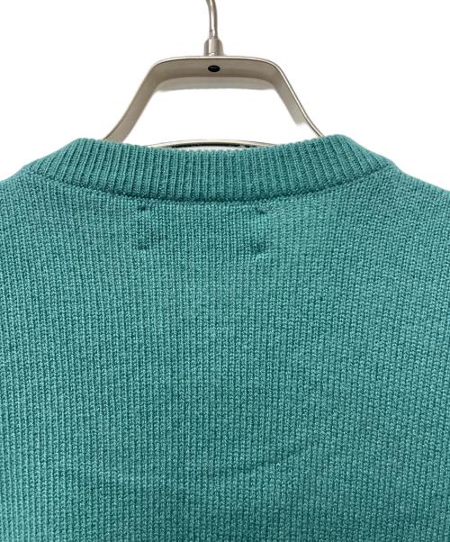 BALLANTYNE（バランタイン）BALLANTYNE (バランタイン) 厚手カーディガン グリーン サイズ:４０の古着・服飾アイテム