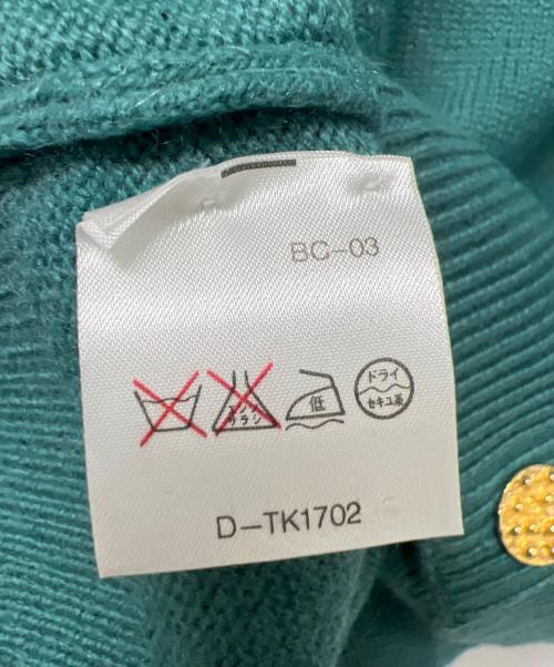 BALLANTYNE（バランタイン）BALLANTYNE (バランタイン) 厚手カーディガン グリーン サイズ:４０の古着・服飾アイテム