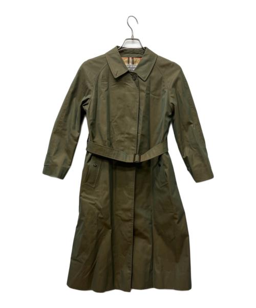 Burberry's（バーバリー）Burberry's (バーバリーズ) トレンチコート グリーン サイズ:不明の古着・服飾アイテム