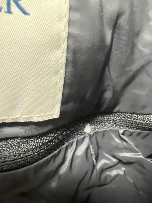 MONCLER（モンクレール）MONCLER (モンクレール) ダウンコート ブラック サイズ:００の古着・服飾アイテム