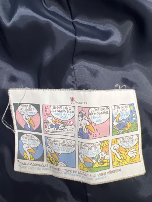 MONCLER（モンクレール）MONCLER (モンクレール) ダウンジャケット ネイビー サイズ:００の古着・服飾アイテム