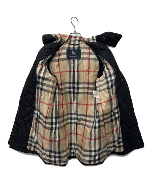 BURBERRY LONDON（バーバリーロンドン）BURBERRY LONDON (バーバリーロンドン) キルティングコート ブラック サイズ:40の古着・服飾アイテム