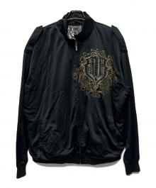 pellepelle（ペレペレ）の古着「刺繍ジャケット」｜ブラック