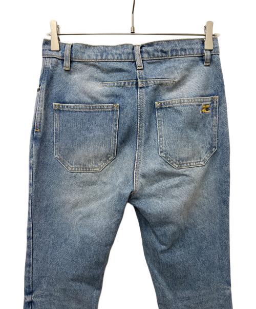 courreges（クレージュ）courreges (クレージュ) デニムフレアパンツ ブルー サイズ:36の古着・服飾アイテム