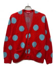 SUPREME（シュプリーム）の古着「厚手カーディガン」｜レッド×ブルー
