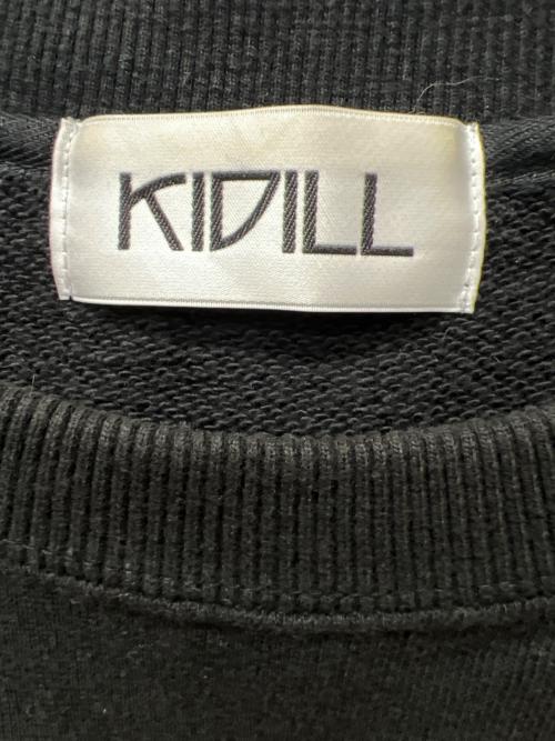 KIDILL（キディル）KIDILL (キディル) クルーネックスウェット ブラック サイズ:FREEの古着・服飾アイテム