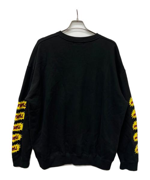 KIDILL（キディル）KIDILL (キディル) クルーネックスウェット ブラック サイズ:FREEの古着・服飾アイテム