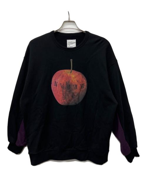 SHAREEF（シャリーフ）SHAREEF (シャリーフ) クルーネックスウェット ブラック サイズ:１の古着・服飾アイテム