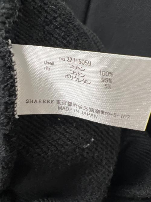 SHAREEF（シャリーフ）SHAREEF (シャリーフ) クルーネックスウェット ブラック サイズ:１の古着・服飾アイテム