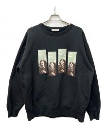 psychoworks（サイコワークス）の古着「クルーネックスウェット」｜ブラック