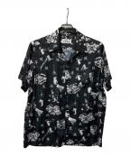 KIDILLキディル）の古着「半袖シャツ」｜ブラック