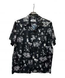 KIDILL（キディル）の古着「半袖シャツ」｜ブラック