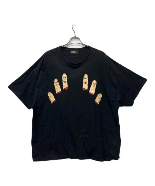 Liberoz（リベルオズ）Liberoz (リベルオズ) 半袖カットソー ブラック×ネイビー サイズ:FREEの古着・服飾アイテム