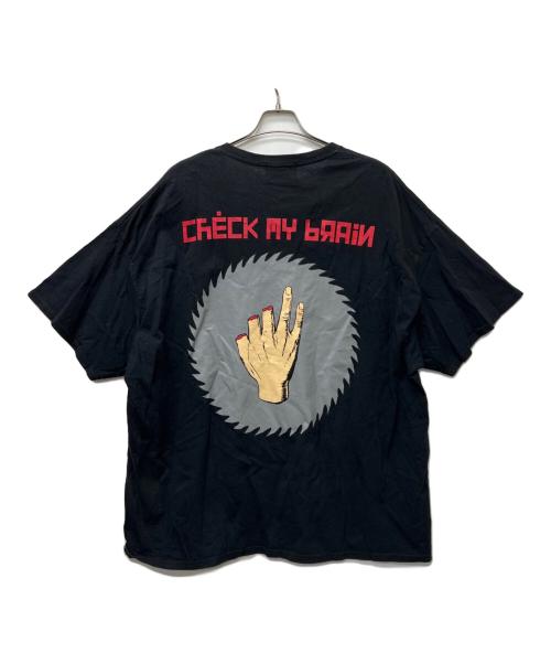 Liberoz（リベルオズ）Liberoz (リベルオズ) 半袖カットソー ブラック×ネイビー サイズ:FREEの古着・服飾アイテム