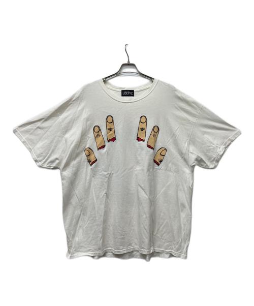 Liberoz（リベルオズ）Liberoz (リベルオズ) 半袖カットソー ホワイト サイズ:FREEの古着・服飾アイテム