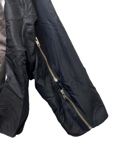 KIDILL（キディル）KIDILL (キディル) ITプリントフライトジャケット ブラック サイズ:４４の古着・服飾アイテム