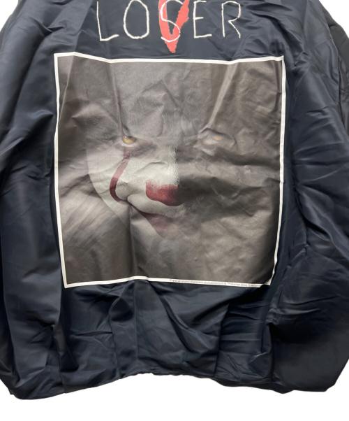 KIDILL（キディル）KIDILL (キディル) ITプリントフライトジャケット ブラック サイズ:４４の古着・服飾アイテム