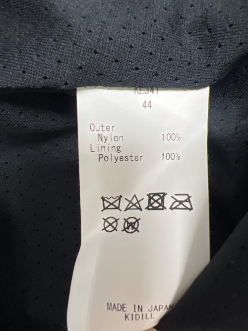 KIDILL（キディル）KIDILL (キディル) ITプリントフライトジャケット ブラック サイズ:４４の古着・服飾アイテム